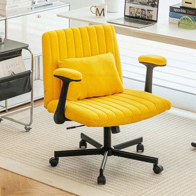 Chaise de bureau ergonomique à roulettes