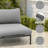 6 Person Metal Outdoor Patio Sectional Sofa with Cushions-1207527512