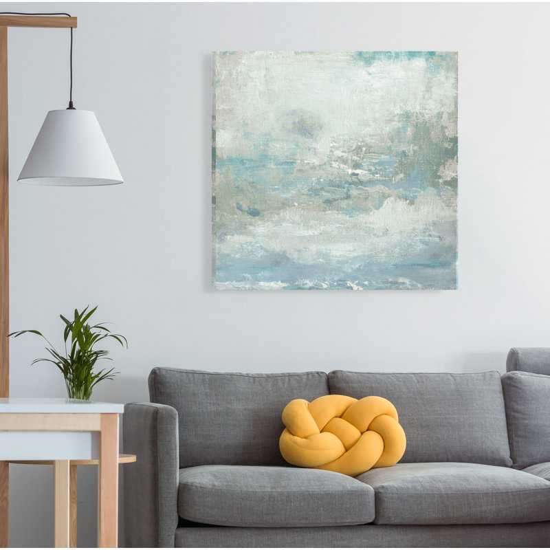 « cloudscape », peinture, H 24 po x l 24 po x P 1,5 po, Toile tendue