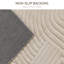  Modern Geometric Rug, Thick Plush, Non-Slip, 160 x 120 cm, Cream-2089169953