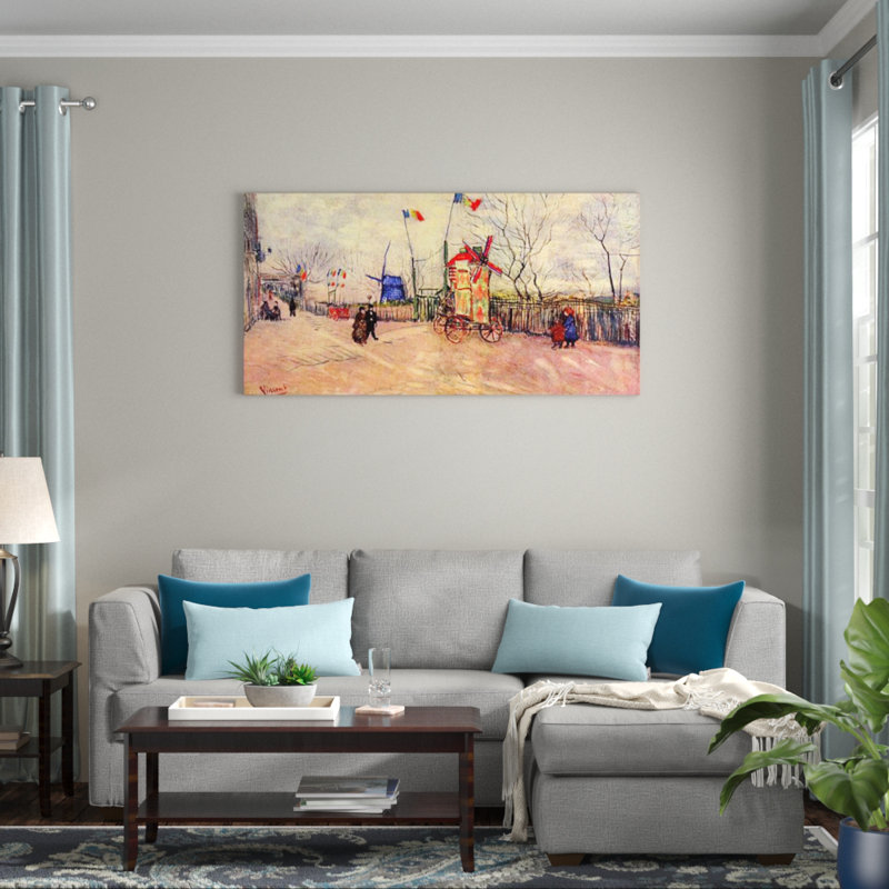 Vincent Van Gogh - Wrapped Canvas Print, 70cm H x 140cm W x 1.8cm D