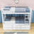 Ehrfried Twin Over Twin Bunk Bed with Built-In Ladder , Trundle Bed Included-67527628