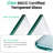 Semi- Shower Door,  Materials Double Sliding 1/4" Thick Glass, Exceptional Durability-124961304