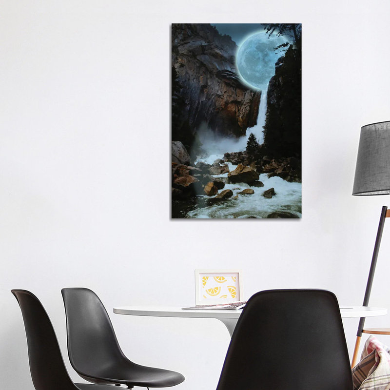 Moon Light Fall by David Loblaw - Print on Canvas, Wrapped Canvas, 66.04 cm H x 45.72 cm W x 3.175 cm D
