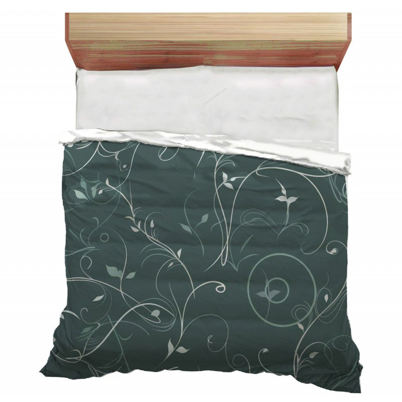 Édredon uni en microfibre / polyester, Grand édredon