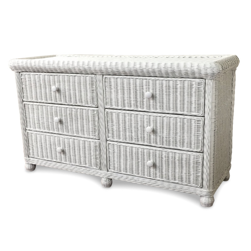 Commode double 6 tiroirs Harvard