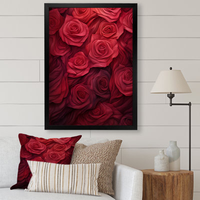The Beauty Of Red Roses - Roses Wall Art