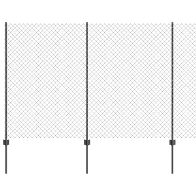 160 cm H x 1000 cm W Steel Border Fencing
