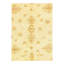 Tapis oriental ivoire en coton / laine 9 pi x 6 pi 4 po Oriental