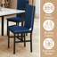Ensemble repas 5 pièces avec chaises rembourrées en velours Janece-1408793366-1374108953