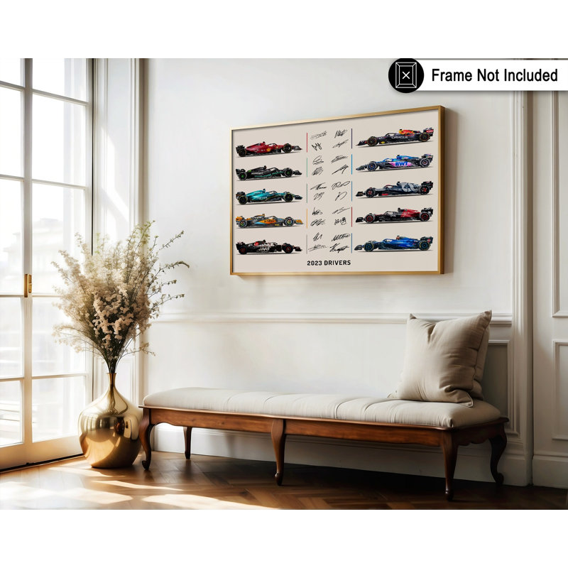 Pilotes de course n ° 2, Unframed, Poster, 24"H x 32"W