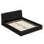 Lit plateforme en tissu d'ameublement-1040509341
