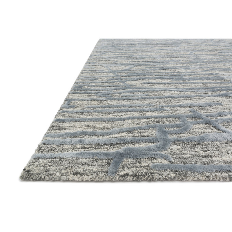 Rusch Hand Tufted Abstract Indoor Rug, Rectangle 7'9" x 9'9"