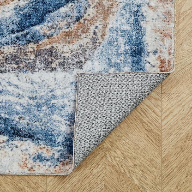 Machine Woven Performance Rug, Rectangle 6' x 9'