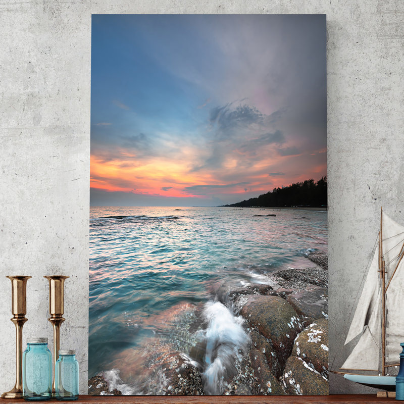 Shore thing-reproduction de photo sur toile enroulée, H 30 po x l 18 po x P 1 po