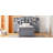 Modern Elegance Bed with Solid Pine and Flexible Storage