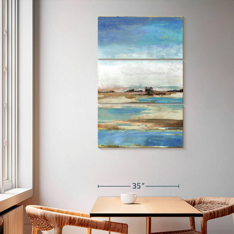 Avery Waterfront, 65" H x 42" W