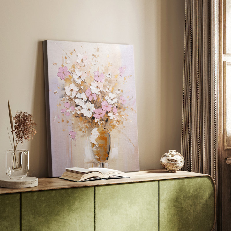 FLORAL Series CCCCLXI - Gallery Cavas, H 12 po x l 8 po