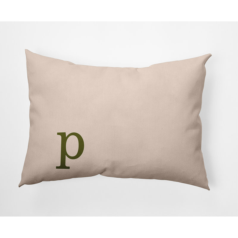 Coussin lombaire rectangulaire intérieur / extérieur Polyfill, Olive