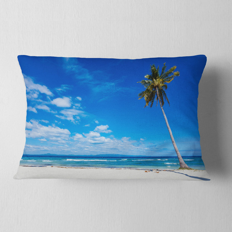 Coussin lombaire pour les vacances de la plage seascape calme summer