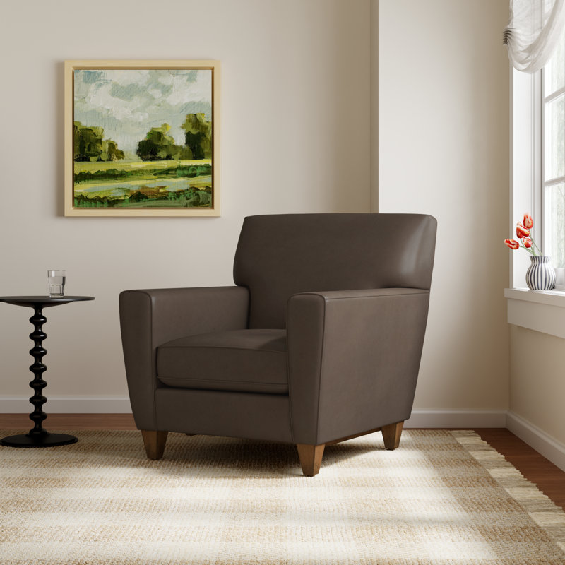 Osmin Foster Power Incliner, Dark Brown Top Grain Leather