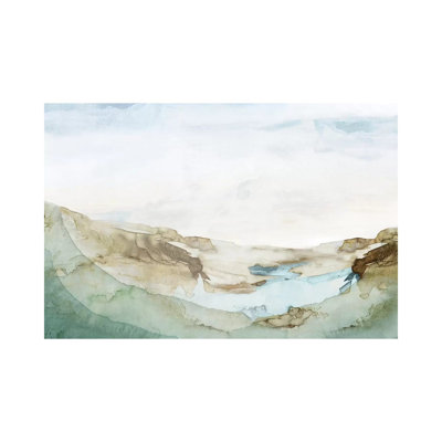 " Serene Awakening I " by Eva Watts Painting Print