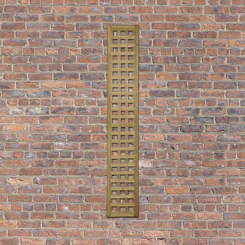 10cm H x 11cm W Wood Lattice Panel Trellis