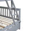 Lit superposé standard en bois massif avec couchette Sotion par Harriet Bee-212916930-206005813
