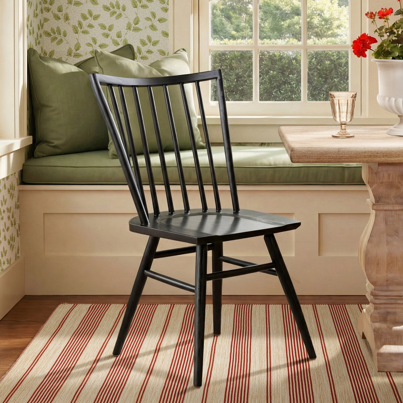 Shania Dining Chair, Black