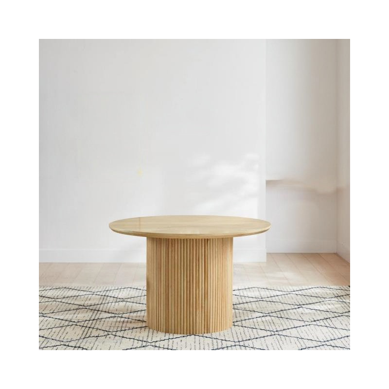 Plateau rond en marbre Karlen