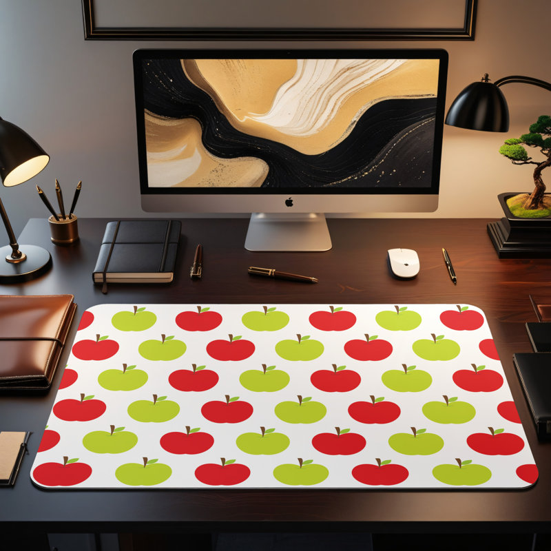 Polyester Desk Pad, 14.4x12.1