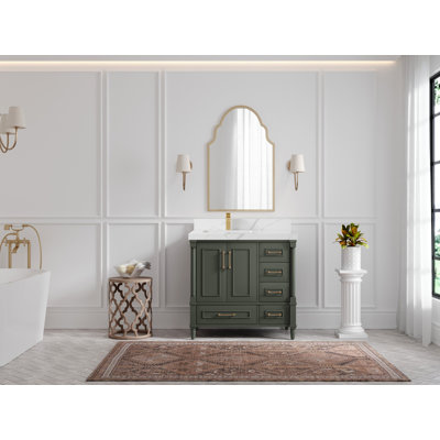 Aberdeen 36'' Single Bathroom Vanity with Top