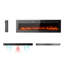 Carwyn Latitude Run Powder Coated Electric Fireplace-675758582