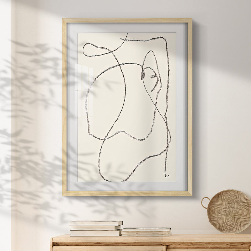 Ombre éthérée I - impression encadrée, Naturel, H 25,5 po x l 17,5 po