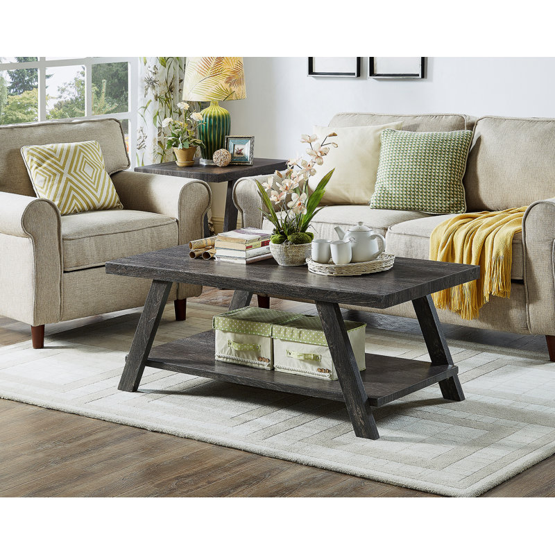 Table basse Contemporary, Gris anthracite