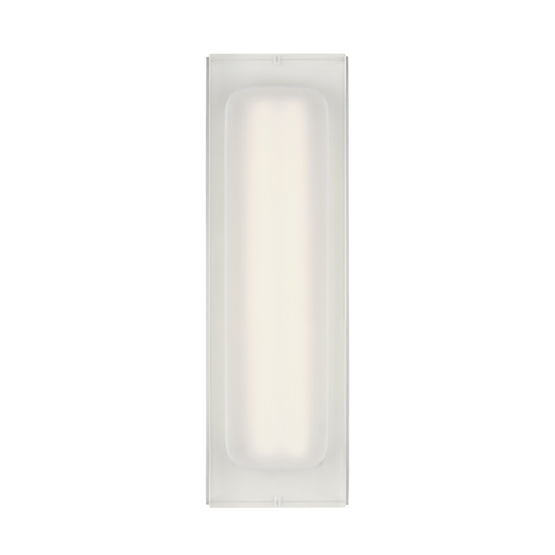 Milley 1 - Light LED Flush Mounted Sconce, Polished Nickel