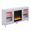 Console 70 po avec foyer et foyer 70 po