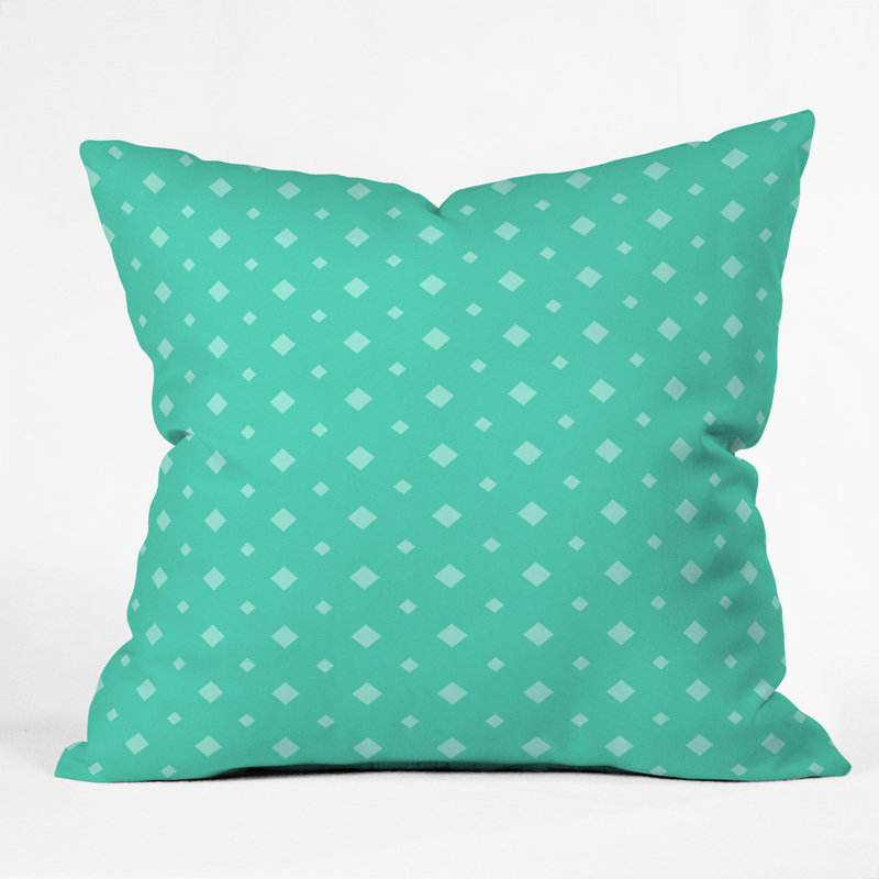 Coussin extérieur Craftbelly Twinkle Emerald, 18 po x 18 po