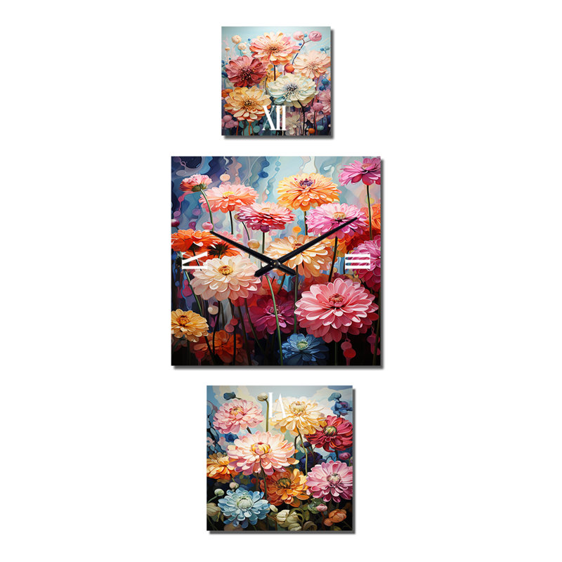 Hildegarda Metal Wall Clock