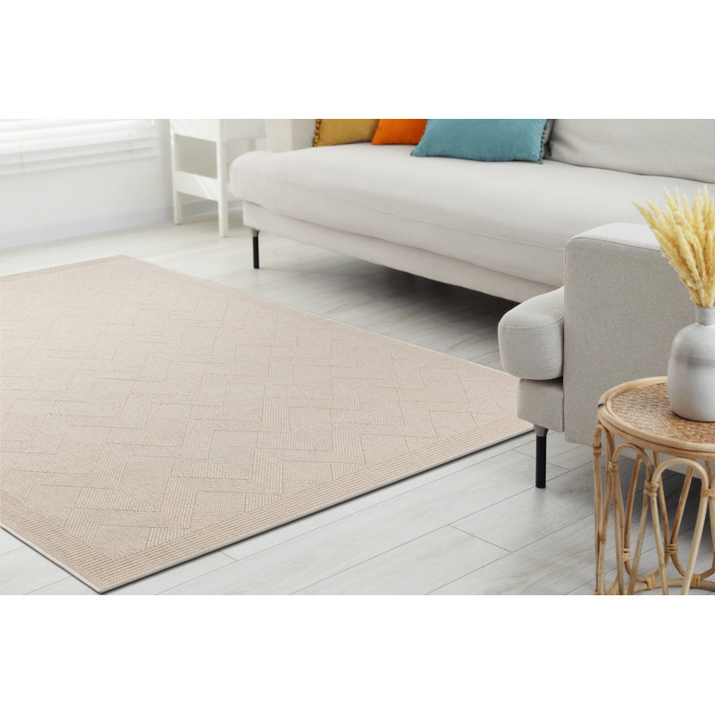 Philyor Wool Flatweave Area Rug, Rectangular 160 x 230 cm
