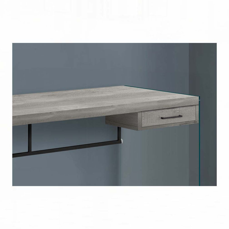 Bureau d'ordinateur pour la maison, Gris