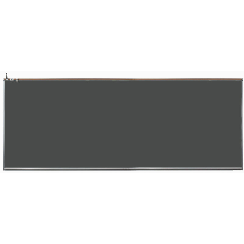 Tableau noir magnétique mural, Ardoise, 48 po x 120 po