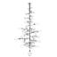 Excess Mount Light Sputnik Flush Mount Chandelier with Crystal Accents-86652346-86652355-87127338