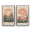 Ensemble de 2 silhouettes de cactus-626567088-626567083
