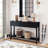 51.18" Console Table With 3 Drawers And Open Storage Shelf-2103278360
