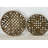 Set Of 2 Circular Woven Trays-107264356