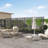 Metal Planter Box with Trellis with Wheels-1151878042