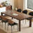 Cathelijn 62.99" W Rectangular Solid Wood Dining Table-113276782
