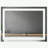 HOMCOM 32" X 24'' LED Illuminated Bathroom Mirror, Wall Mounted Vanity Mirror With Dimmable Memory Touch, Waterproof, Horizontally Or Vertically, Silver