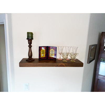 Pine Floating Shelf